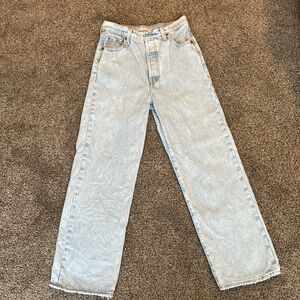 Levi’s Ribcage Straight Ankle Jeans